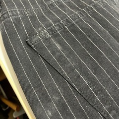 2508-214 H&M ストライプパンツ Sサイズ ユニセックス 汚れありの画像