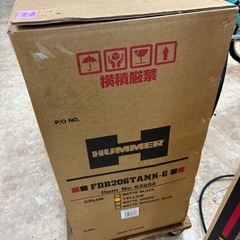 《リユースマン倉敷》未開封品 折りたたみ自転車 ハマー(HUMMER) FDB206TANK-Gイエローの画像