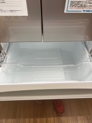 【ジモティー割引あり】【ジャングルジャングル守口店】冷蔵庫　東芝　GR-S510FK　2021年　509L　W65×D70.2×H18