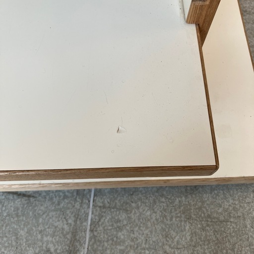 H2508-077 イーチェスク 机・椅子セット キズ汚れ有り