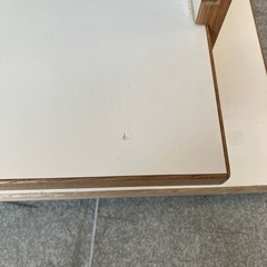 H2508-077 イーチェスク 机・椅子セット キズ汚れ有りの画像