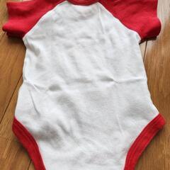オモシロ柄ベビー服の画像