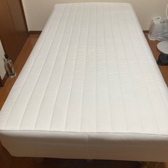無印良品シングルベッドの画像