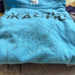 130 半袖 ポケモン服セットの画像