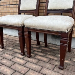 【8/27までの出品】 1950s〜1970s　ヴィンテージチェア 2脚セット アンティーク  の画像