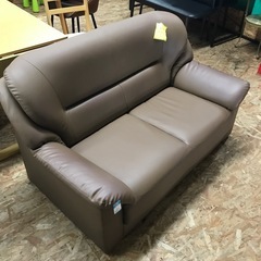 ジャングルジャングル貝塚店　2人掛けソファ　2人用　ベージュ　美...