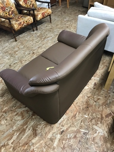 ジャングルジャングル貝塚店 2人掛けソファ ソファー キャメル 美品