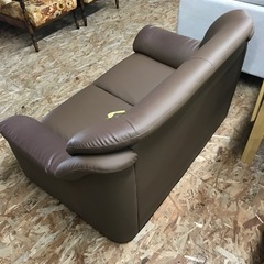 ジャングルジャングル貝塚店　2人掛けソファ　2人用　ベージュ　美品　貝塚市　二色浜　リサイクルショップの画像