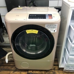 HITACHI BD-SV120HR ドラム式洗濯機 12/6キロ 2023年製 ビートウォッシュ 日立 HITACHI ビッグドラム ドラム式洗濯乾燥