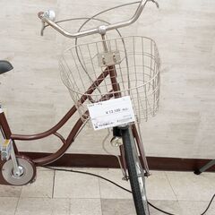 ★リユースのサカイ高崎店★TJ12417  自転車 一般 26インチ 茶 クリーニング済みの画像