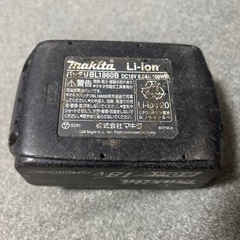 マキタ  6.0ah 18v バッテリーの画像