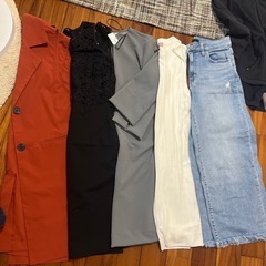 レディース服まとめてS~フリーサイズ混合の画像