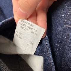 W2508-215 Lee デニム サイズ不明 中古美品の画像