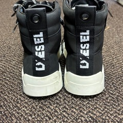 【美品】DIESEL RN93243 ディーゼル　24.5cm 男女兼用　 スニーカー　ハイカットの画像