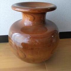 銘木花瓶その３【未使用品】の画像