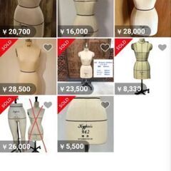 配達可!!【美品】東京キイヤ KIIYA  キプリス トルソー 9号 洋裁用  9A2の画像