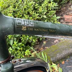 自転車　No.371　グリーン　20インチ　ライト付き　ミニベロ　【リサイクルショップどりーむ天保山】の画像