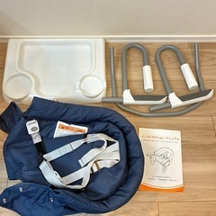 MTWML フックハイチェア　お食事テーブル　離乳食　テーブル　ベビー　帰省の画像