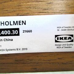 IKEA イケア ASKHOLMEN アスクホルメン 屋外用 折りたたみ式 テーブル ＆ チェア 2点セット アカシア無垢材 配達可の画像