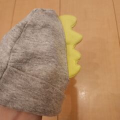 可愛い恐竜のベビー帽☆の画像