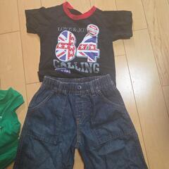 男の子服１１０センチの画像