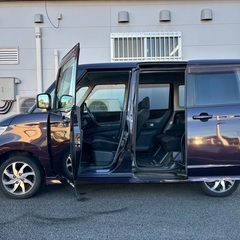 Bluetooth対応ナビ付き☆月々8千円〜分割払い可❗️ 車検2年付き！【名義変更代込み】大人気☆日産 ルークスハイウェイスター☆Bluetooth対応ナビ付き☆走行中DVD見れます☆ETC付き☆電動スライドドア☆ドラレコ付き☆スマートキー☆フルオートエアコン☆純正アルミ！事故修復歴無し！そのまま乗って帰れます❗️の画像