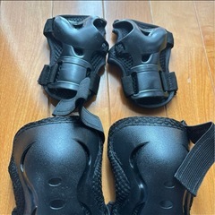 キッズプロテクター自転車用　黒の画像