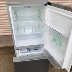 AQUA ノンフロン冷凍冷蔵庫　AQR-13G(S) 126L 2018年製　難あり　動作品の画像