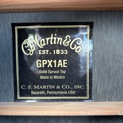 Martin & Co. GPX1AE エレアコの画像