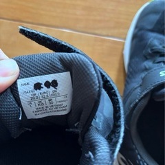asics シューズ　ブラック20.0の画像