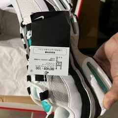 Nike Air Max 95 OG "White and Black" ブラックボーダー　の画像