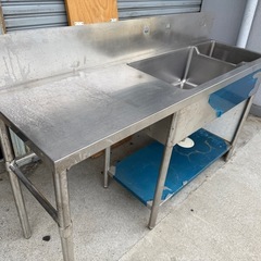 【美品/二層シンク＆作業台/配達可】の画像