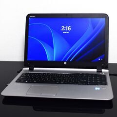 hp定番6世代i5最新Windows11メモリ8GB高速SSD120GB無線LAN子機付属Wifi接続可能カメラ内蔵の画像