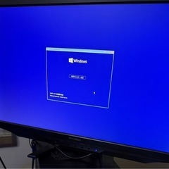 8/7今日引取り可 受付中 デスクトップ用PC・ゲーム用 液晶ディスプレイ 電源ケーブル付きの画像