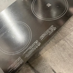 【中古】¥6,000 IH調理器　2口　2021年製【IH15】の画像