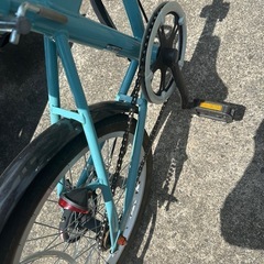 折りたたみ自転車の画像