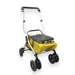 25Y047 ジB 象印ベビー Withone ウィズワン シルバーカー 歩行補助 折りたたみ 座面付 中古品の画像