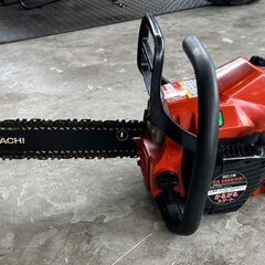 ★エンジン始動OK! 美品! HITACHI ヒタチ CS35ED3(S) エンジンチェンソー 混合油 2サイクルエンジン 排気量34.0ML 札幌 引取限定　リサイクルショップ札幌　買取本舗　西野店の画像