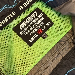 BURTLE バートル サイドファン　XL ターコイズ　空調服
の画像