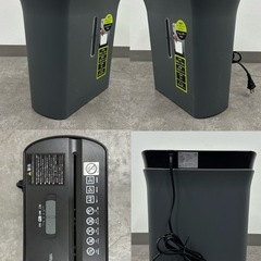 SNT755 アイリスオーヤマ シュレッダー P5GC ブラック 家庭用 A4 動作確認済み OA機器 IRIS OHYAMAの画像