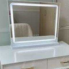 【美品】女優ミラー10倍拡大鏡付きLEDライトの画像