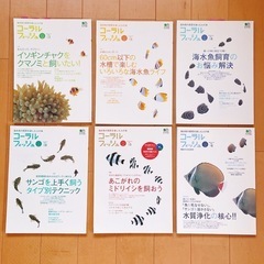 コーラルフィッシュ 雑誌 11冊セット 海水魚 熱帯魚 アクアリウム 海水魚 の画像