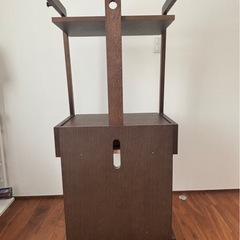 カリモク　パソコンラックの画像