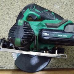 ハイコーキ　18v 165 丸ノコの画像