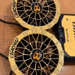 2025 BURTLE バートル　空調ファンセット　ゴールドの画像