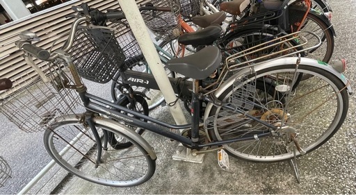 ☆ジモティ割あり☆ 自転車 赤 27インチ クリーニング済 YJ711