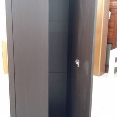 ★リユースのサカイ高崎店★TJ12429  ワードローブ 黒 H180×D53×W89 クリーニング済みの画像