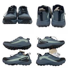 186000 新品未使用 Salomon サロモン スニーカー GENESIS GORE-TEX 145464  25 ブルーグレー系 レディース [250129HM110169]の画像