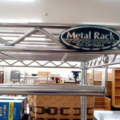 ★リユースのサカイ高崎店★TJ12431 アイリスオーヤマ スチールラック シルバー H174×D44.5×W54 クリーニング済みの画像