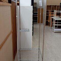★リユースのサカイ高崎店★TJ12431 アイリスオーヤマ スチールラック シルバー H174×D44.5×W54 クリーニング済みの画像